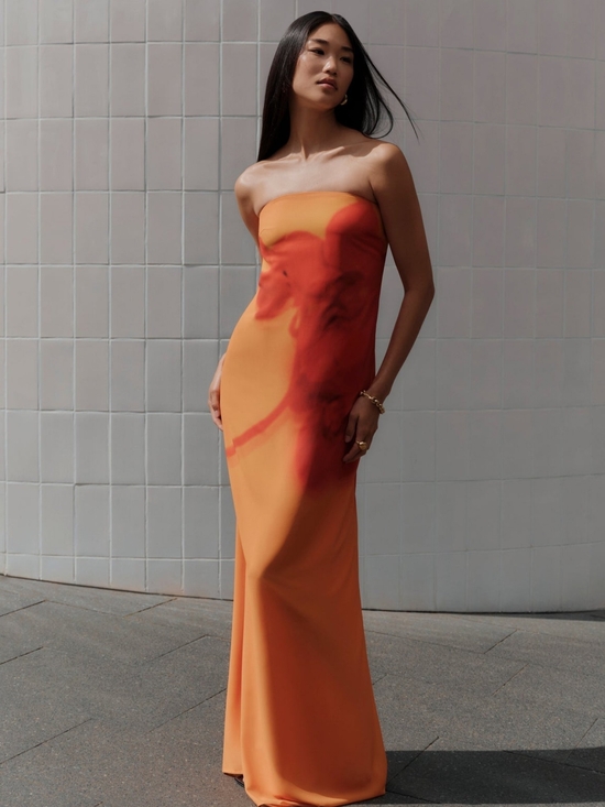 Meshki Dresses & Skirts - Meshki Floral Orchid Gown